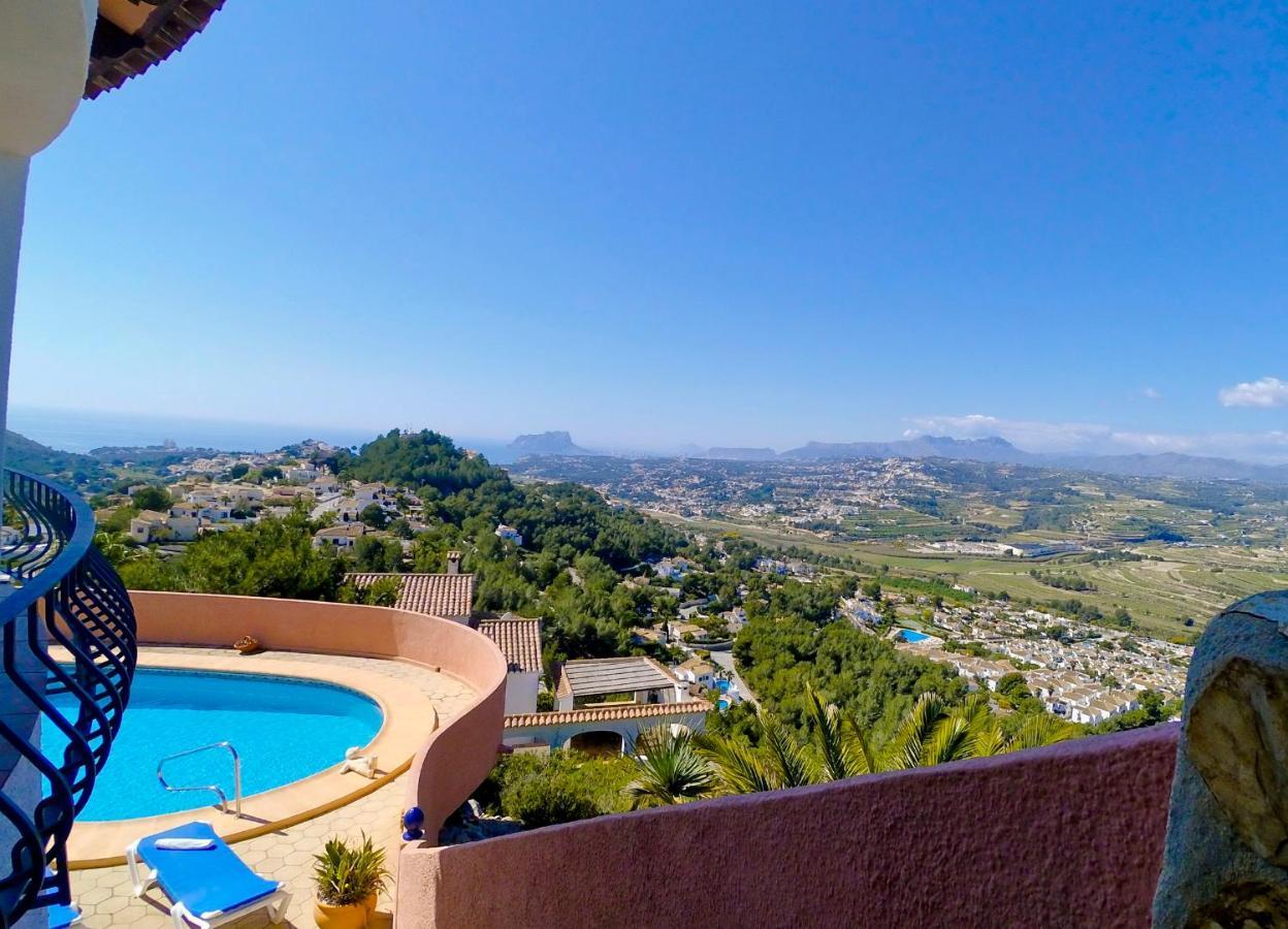 Villa Linda Vista - Stunning Views - By Holiday Rentals Villamar Benitachell Exteriör bild