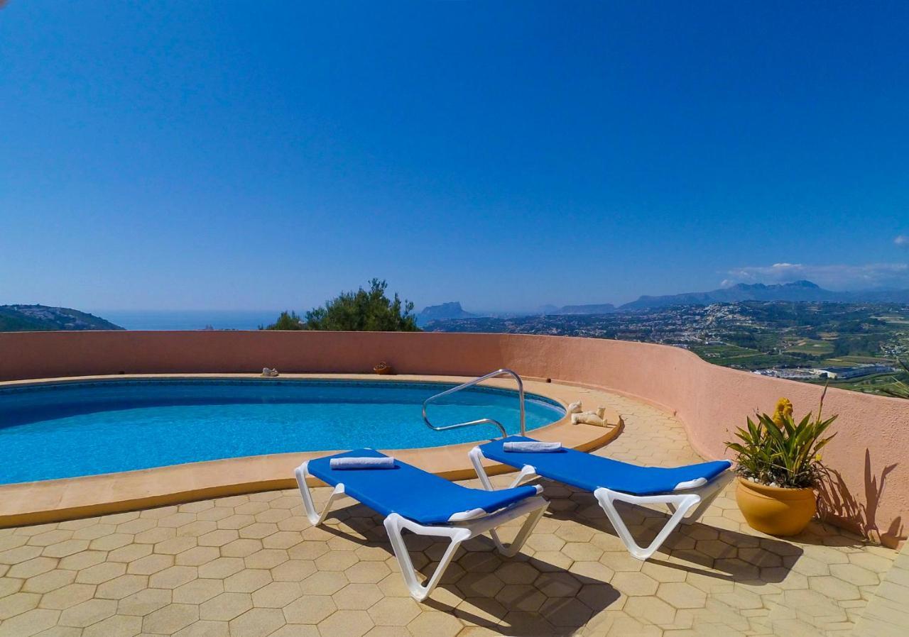 Villa Linda Vista - Stunning Views - By Holiday Rentals Villamar Benitachell Exteriör bild
